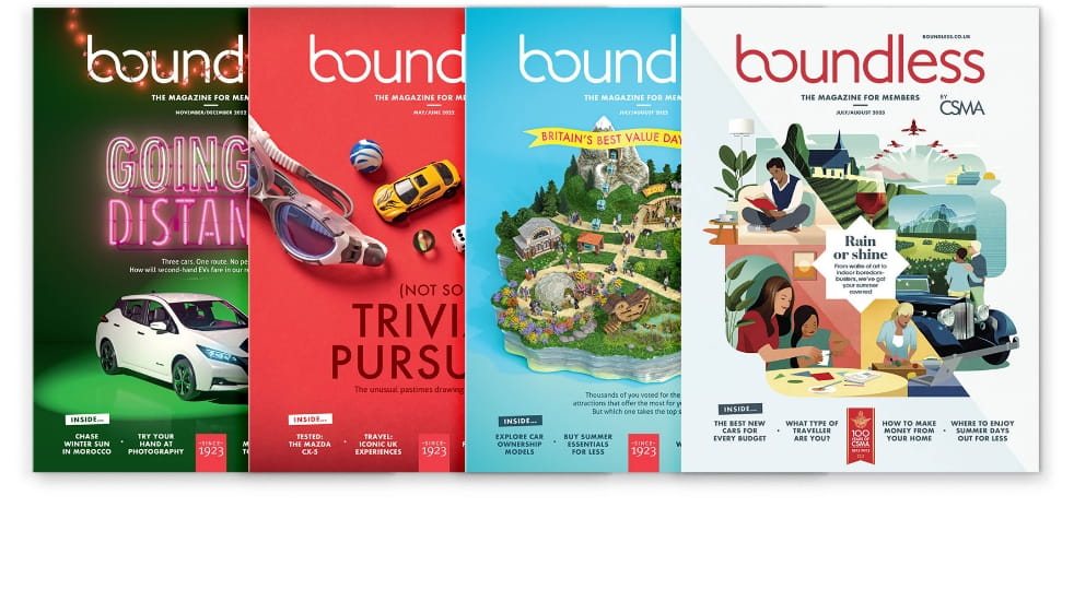 Boundless magazine collection